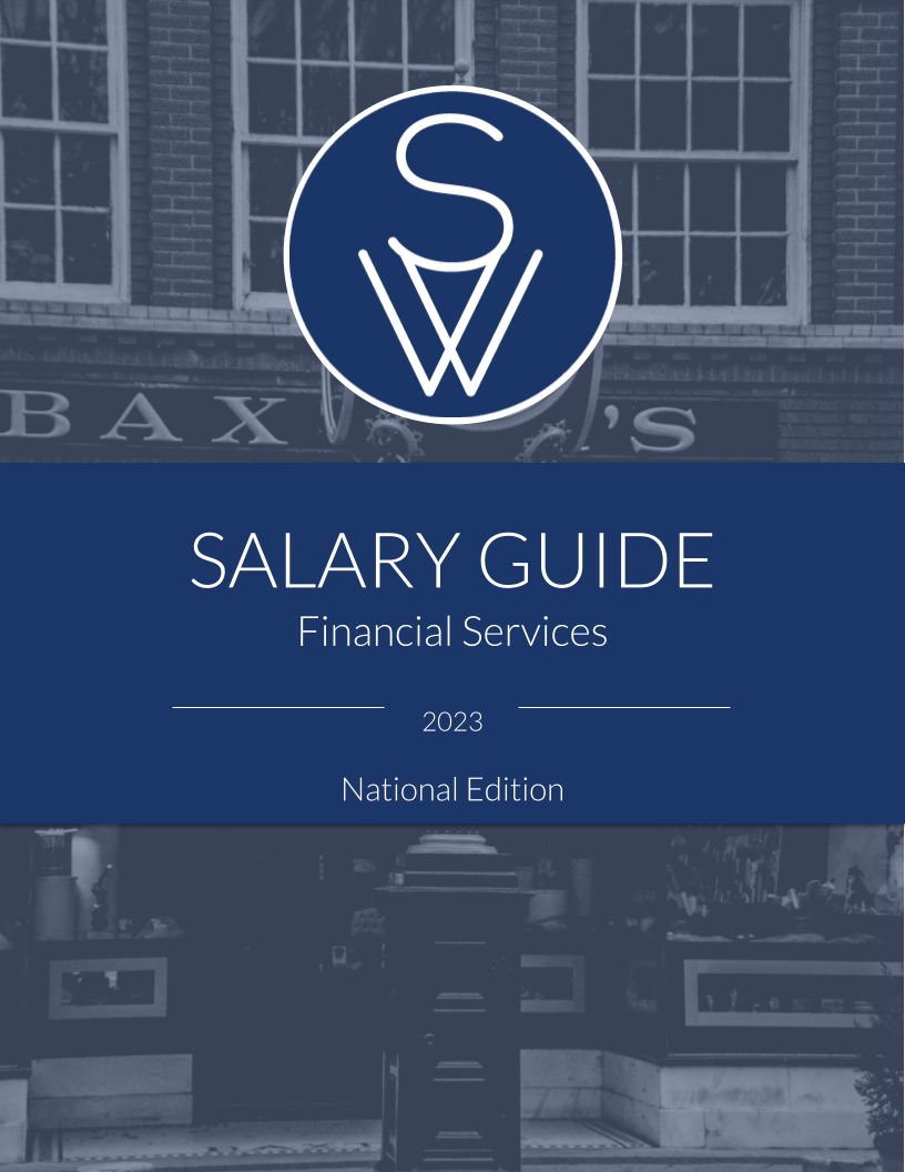 Financial Services Salary Guide Cover